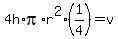 4h%2Api%2Ar%5E2%281%2F4%29=v