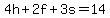 4h%2B2f%2B3s=14