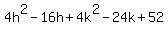 4h%5E2-16h%2B4k%5E2-24k%2B52
