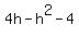 4h-h%5E2-4