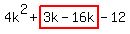 4k%5E2%2Bhighlight%283k-16k%29-12