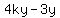 4ky-3y