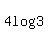 4log%283%29