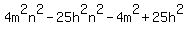 4m%5E2n%5E2-25h%5E2n%5E2-4m%5E2%2B25h%5E2