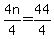 4n%2F4=44%2F4