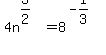 4n%5E%283%2F2%29=8%5E%28-1%2F3+%29