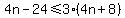 4n-24%3C=3%284n%2B8%29