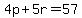 4p%2B5r=57