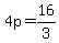 4p=16%2F3