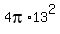4pi%2A13%5E2+