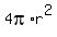 4pi%2Ar%5E2%0D%0A+++++%7B%7B%7B120%2F4pi=+r%5E2