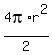 4pi%2Ar%5E2%2F2