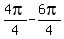 4pi%2F4+-+6pi%2F4