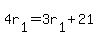 4r%5B1%5D+=+3r%5B1%5D%2B21