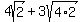4sqrt%282%29+%2B+3sqrt%284%2A2%29