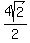 4sqrt%282%29+%2F2+
