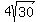 4sqrt%2830%29