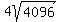 4sqrt%284096%29