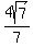 4sqrt%287%29%2F7