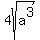 4sqrt%28a%5E3%29