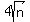 4sqrt%28n%29