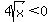 4sqrt%28x%29%3C0