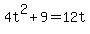 4t%5E2%2B9=12t