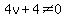 4v%2B4%3C%3E0