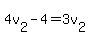 4v%5B2%5D-4=3v%5B2%5D