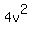 4v%5E2