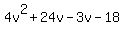 4v%5E2%2B24v-3v-18