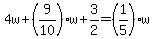 4w%2B%289%2F10%29w%2B3%2F2=%281%2F5%29w