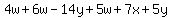 4w%2B6w-14y%2B5w%2B7x%2B5y