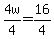 4w%2F4=16%2F4