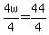 4w%2F4=44%2F4