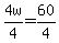 4w%2F4=60%2F4
