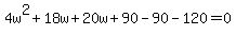4w%5E2%2B18w%2B20w%2B90-90-120=0