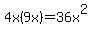 4x%289x%29+=+36x%5E2
