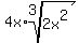 4x%2Aroot%283%2C2x%5E2%29