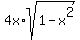 4x%2Asqrt%281-x%5E2%29