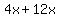 4x%2B12x