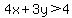 4x%2B3y%3E4