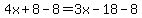 4x%2B8-8=3x-18-8