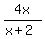 4x%2F%28x%2B2%29