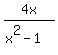4x%2F%28x%5E2-1%29