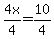 4x%2F4+=+10%2F4