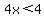 4x%3C4