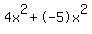 4x%5E2%2B-5x%5E2