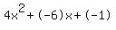 4x%5E2%2B-6x%2B-1