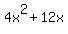 4x%5E2%2B12x